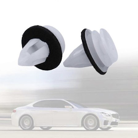 Hållbara Fender-Clips Push Auto Inredning Dörrpanel Formningsfäste Clip Bilkaross Fästhållare Clips-Stötfångare eller Freeland 2