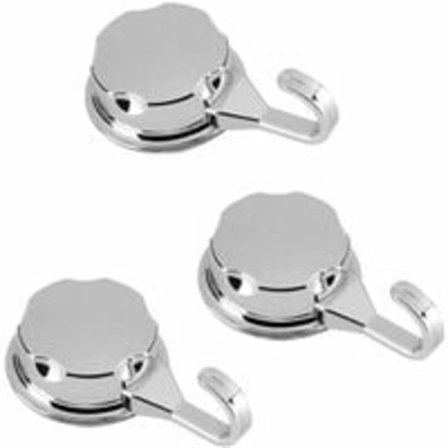 3 stk. Knager, vakuumsugkop knage håndklæde knage Abs vægophæng