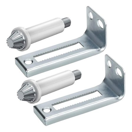 Industriel kvalitet Bi-fold dør nederste drejeled & støtte metalplade dør reservedel