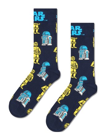 Star Wars R2-D2 & C-3Po Sock Navy Happy Socks
