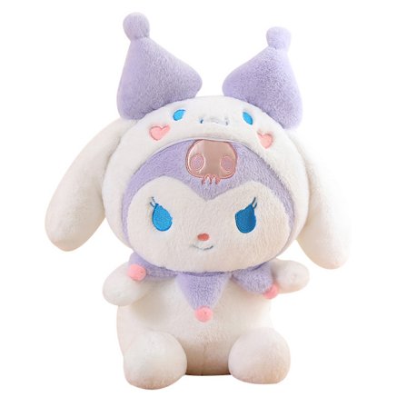 1 st Kuromi docka liten djävul förvandlad till plyschdjur (35cm)