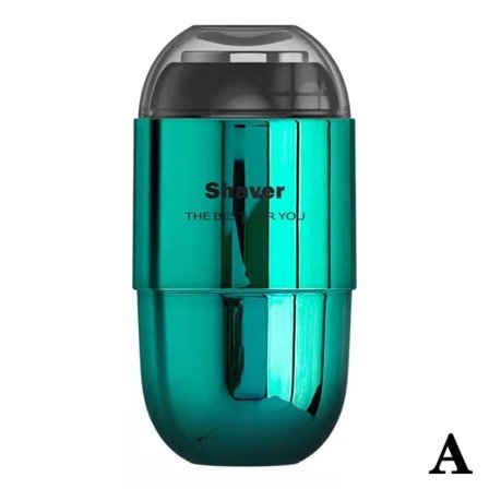 Mini Män's Elektrisk Rakapparat Säkerhet Rakhyvel Skägg trimmer Ansikte Hårborttagning USB Uppladdningsbar Rakning Maskin