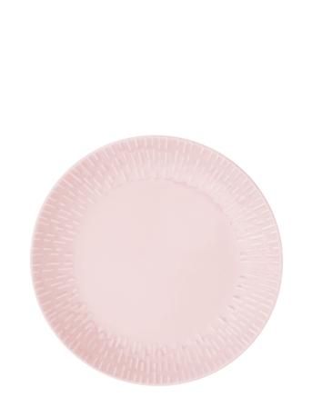 Confetti Lunch Plate W/Relief 1 Pcs . Giftbox Home Tableware Plates Small Plates Pink Aida