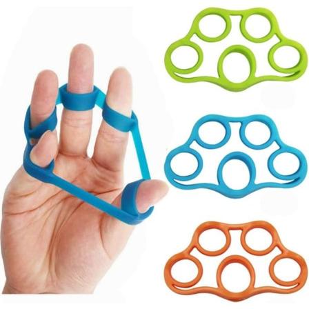 3 st Handgreppsstärkare, Silikonfingerspännare, Handövningsverktyg