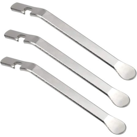 3PCS Sykkeldekk Spak Metall, Rustfritt Stål Spak Dekkspak Skovl, Dekkspaker, Dekkspaker Syklist Reparasjonsverktøy for Dekkfjerning