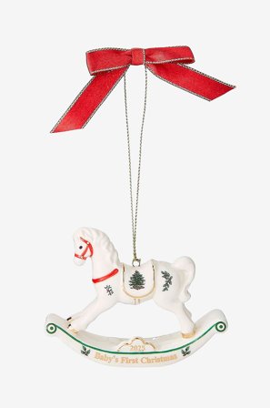 Spode - Ornament Christmas Tree Babys First Horse - Flerfarvet - Julepynt - Fra Homeroom