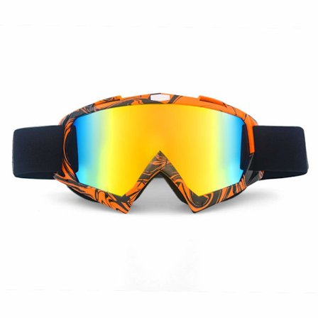1 pakke skibriller, kompatible skibriller motorcykelbriller ATV snavscykel terrænløb MX briller motorcykelbriller