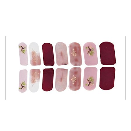 Nagelklistermärken Hela omslag Nagellackremsor, Självhäftande Gel Nail Art Dekaler För Kvinnor Flickor