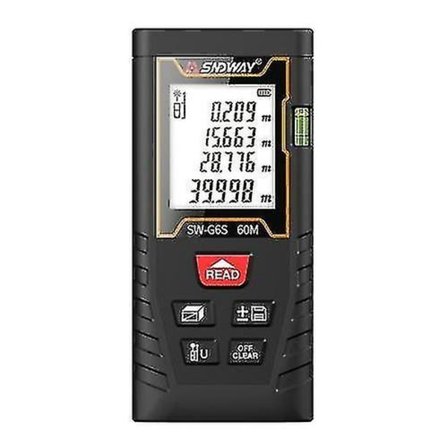 Sndway 60m Laser Etäisyysmittari Käsikäyttöinen Etäisyysmittari