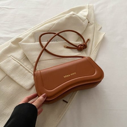 Axelväska Messenger Bag BRUN