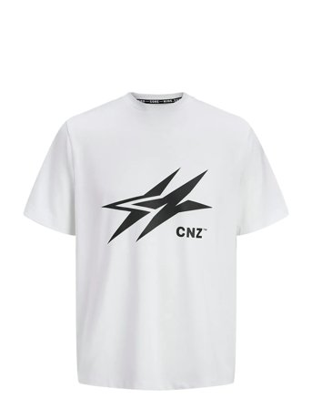Jcocnzamsterdam Logo T-Shirt White Jack & J S