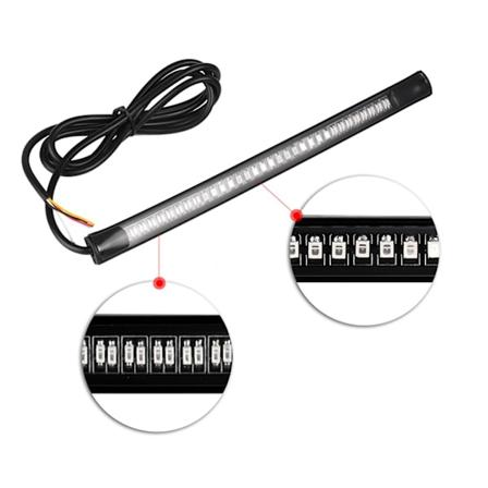 Motorcykel LED Blinklys Baklys Strip 48SMD IP68 Vandtæt Universal til Biler Off Road ATV'er