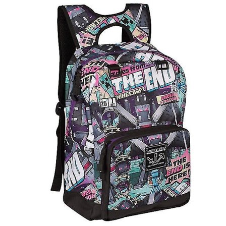 Minecraft Around Schoolbag Reppu 17 Tuumaa S