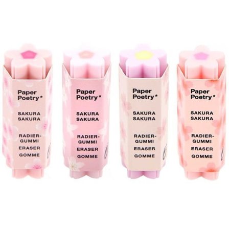 Lång suddgummi rosa Sakura blomma, japansk vår