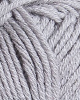 Garn Merino Bomull Ljusgrå