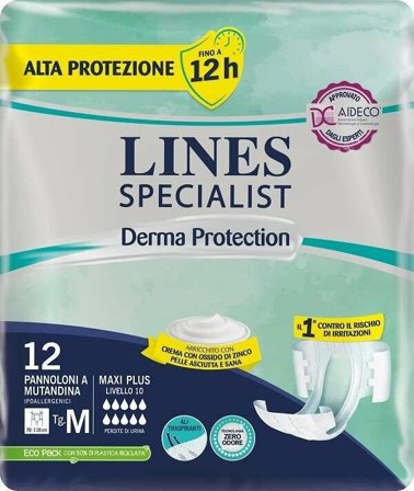 Lines Specialist Derma Protection Pannolone A Mutandina Taglia M
