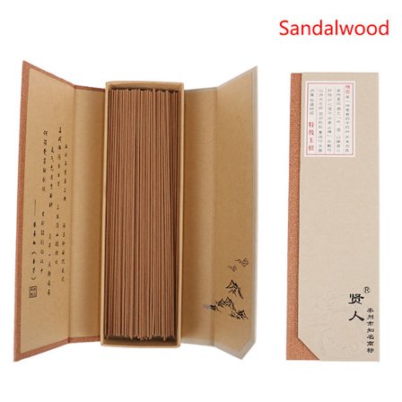 Naturligt sandelträ rökelsestav Aromatisk rökelse Clean Air Sle