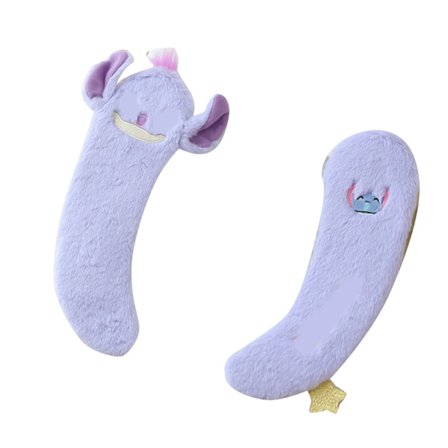 1 pari WC-istuimen lämmittimen kansi söpöllä sarjakuva sametilla paksu WC-istuimen suojus matto tyyny kotiin violetti vapaa koko