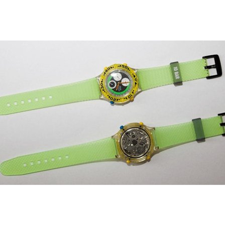 Chronograph Ur grön