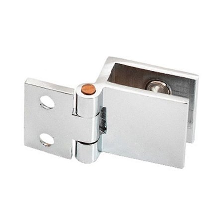 5-8mm Clip Hengsel Skapdør Glassdør Hengsel 180/90 Enkel Installasjon Holdbart Glasshengsel Ingen Boring for Utstillingsskap