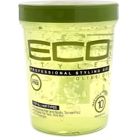 TG Eco Styler - Professionel Styling Gel - Olivenolie - Olivenolie Gel 32oz