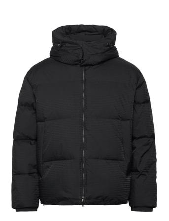 Down Jacket Black Emporio Armani