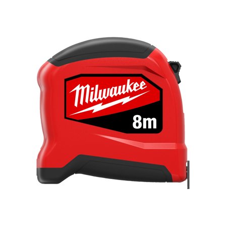 Milwaukee Slim Gen 2 Målebånd 8 m - 25 mm, Måleinstrumenter