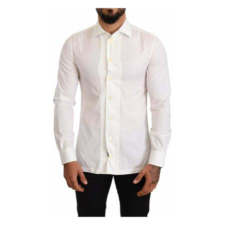 Dolce & Gabbana, Formal Shirts Wit, Heren, Maat:M