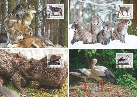 Liechtenstein - WWF Animals / Returnees Maxi - Maximumskort