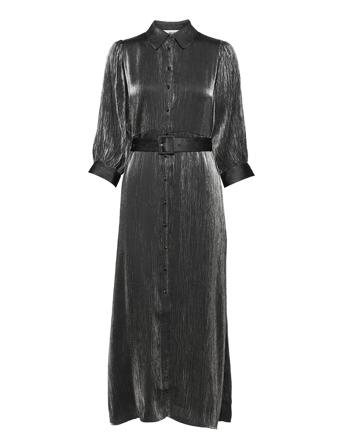 Slfelke-Florenta 3/4 Ankle Dress B Grey Selected Femme