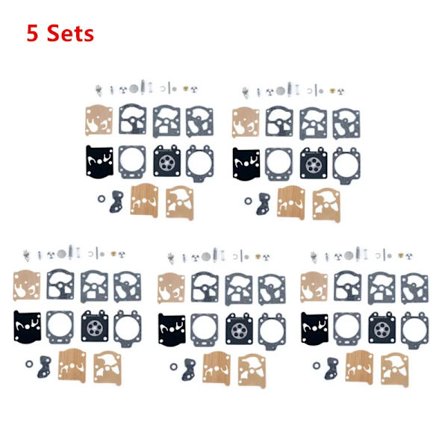 5 Set Förgasarmembran Packning Nålreparationssats för Walbro K20-WAT Serien Echo Motorsåg