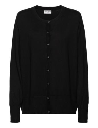 Cardigan Anna Black Tops Knitwear Cardigans Black Lindex