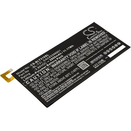 Batteri til nettbrett for LG G Pad F2 8.0, G Pad F2 8.0 LTE, LK460