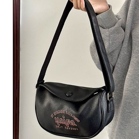 Muotilaukku Olkalaukku MUSTA