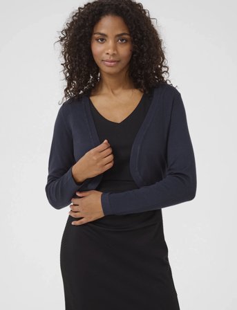 Kaffe Astrid Bolero - Navy - M