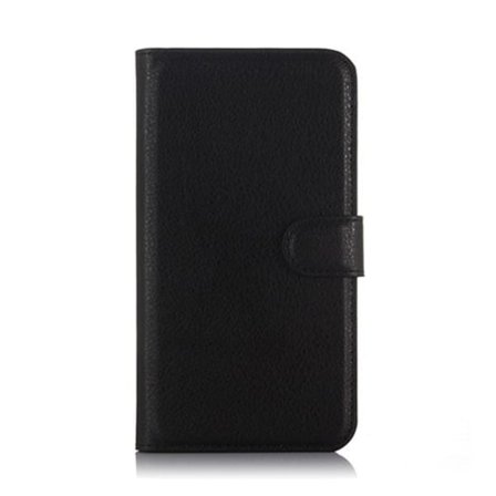 Kvist Microsoft Lumia 550 Leather stander etui - Sort