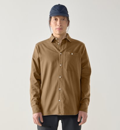 Haglöfs Virke Flannel Shirt Men Teak Brown - Miehet - S