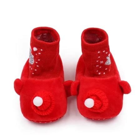 Joulukengät vastasyntyneen baby kengät PUNAINEN 12cm Red 12cm