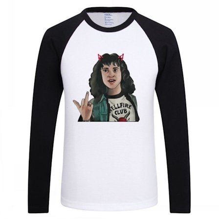 Stranger Things tøj t-shirt Hellfire voksen
