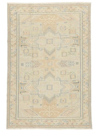 Håndvævet Kelim Suzani Tæppe 167X245 Orange/Gul