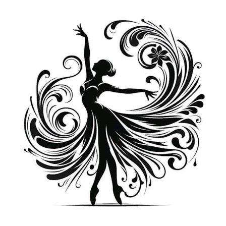 Balett Dans Affisch A4