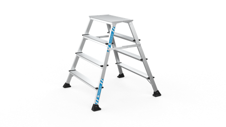 Zarges XLstep P Stegpall bred 2x4 steg, Stegar & ställningar