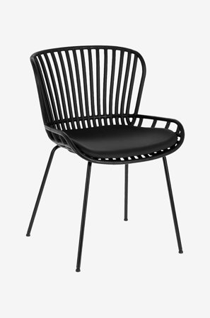 Kave Home - Tuolit Surpik, 4/pakk. - Harmaa - Tuolit - - Homeroom