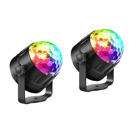 2 kpl Party Light -lava-lamppu Disco Valo Projektorin Spot-efekti Lavalle Kaukosäätimellä Juhliin, Iltaan, Baariin, Syntymäpäiville, Klubille, DJ 