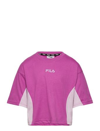 Badajoz Tee Sport T-Kortærmet Skjorte Purple FILA