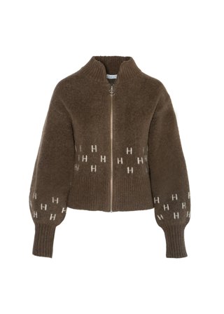 Hést Märtha Short Jacket Dame - Dark Earth