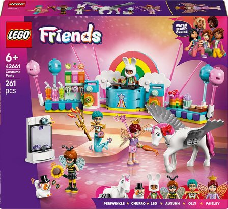 Lego Friends Udklædningsfest med enhjørning og fe Byggesæt til rolleleg 42661, Børn & Forældre, Motorik & Bevægelse, Klodser Og Stabletårne