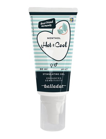 Belladot Hot & Cool Stimulating Menthol Gel 80Ml - Nude - 80 ml
