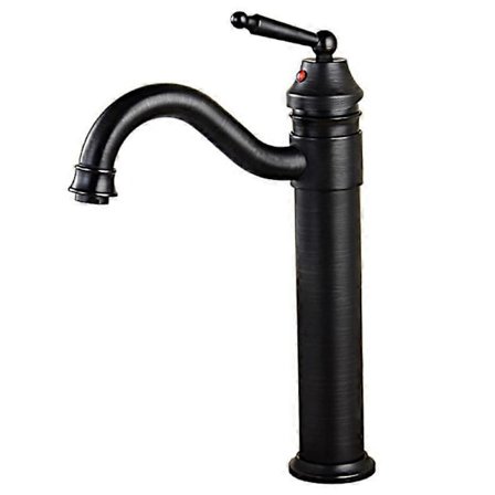 Brons Handfat Blandare Amerikansk Svart Brons Handfat Blandare (Hög Modell - Ovan Diskbänk)