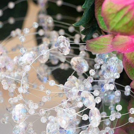 Rulle Perler Perler DIY Fest Guirlande Bryllup Bordpynt Brudebuket Håndværk Dekoration (Jul)